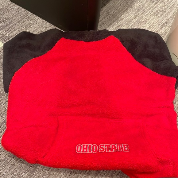 Ohio State Sherpa Sweatshirt with Hood - Picture 1 of 3